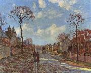 Camille Pissarro Strabe von Louveciennes Germany oil painting artist